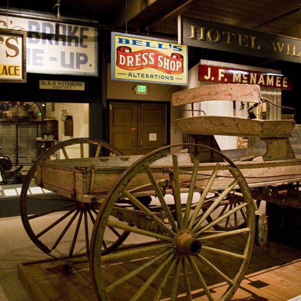 Mendocino County Museum Display