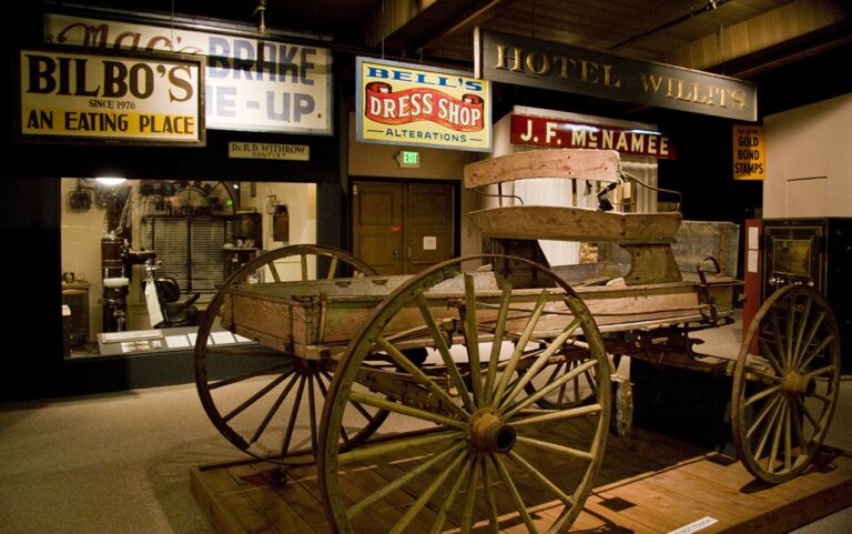 Mendocino County Museum Display