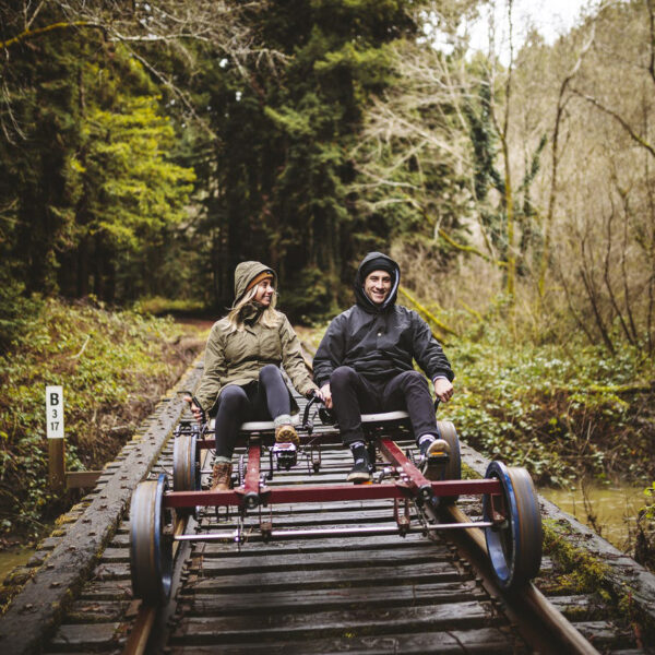 Railbikes in the Rain copy